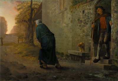 Warten von Jean Francois Millet